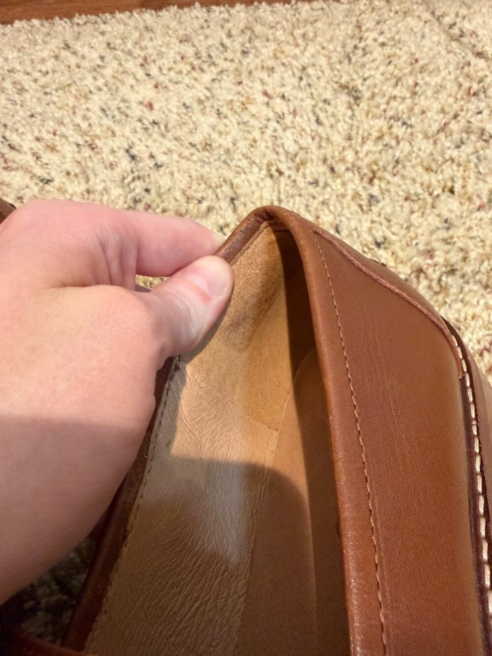 Madewell The Corinne Lugsole Loafer Dried Maple Brown Leather - Picture 14 of 16